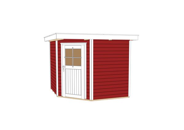 Weka Gartenhaus 229 Gr.1, ca. B244/H217/T244