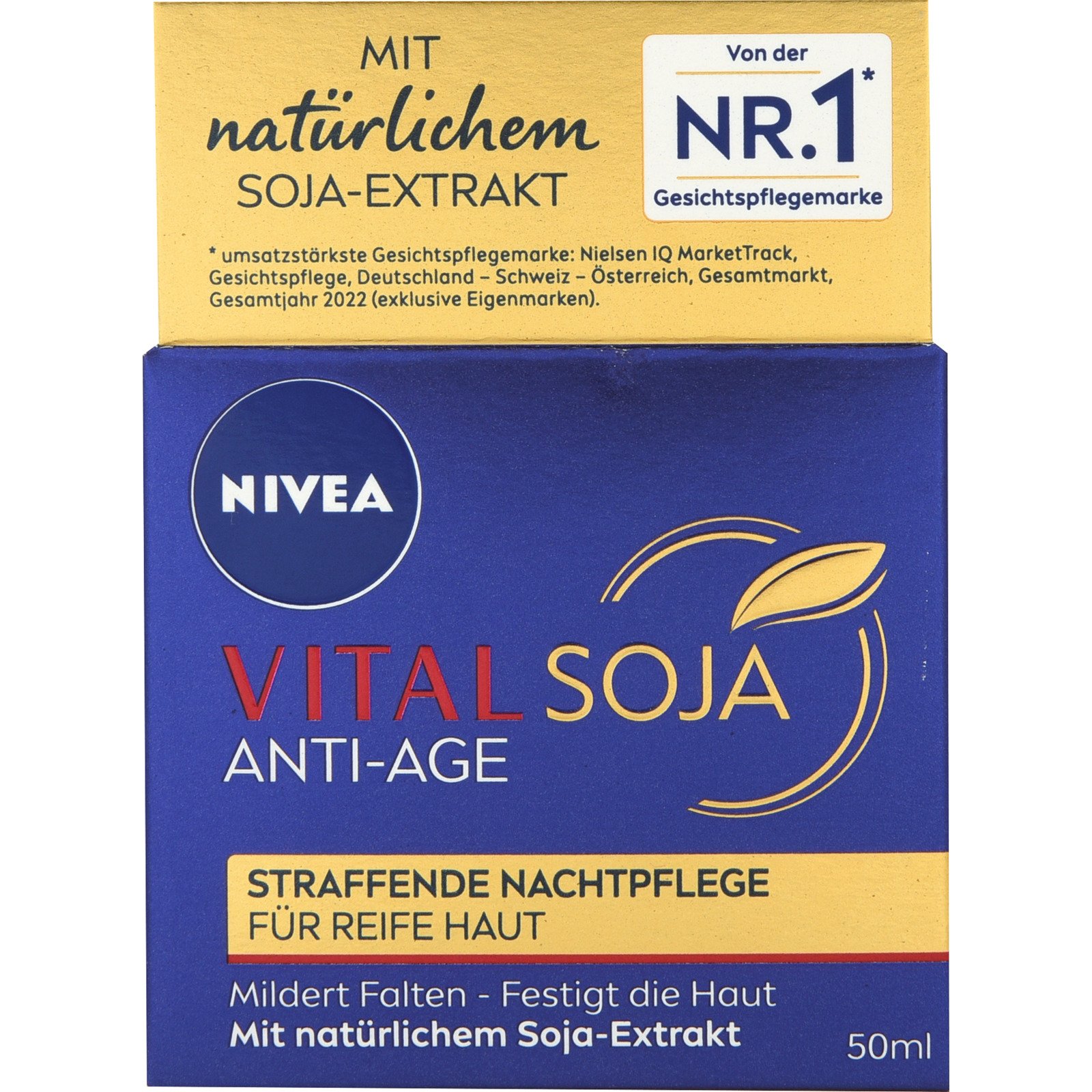 Nivea Vital Soja Anti-Age Nachtcreme 50 ml