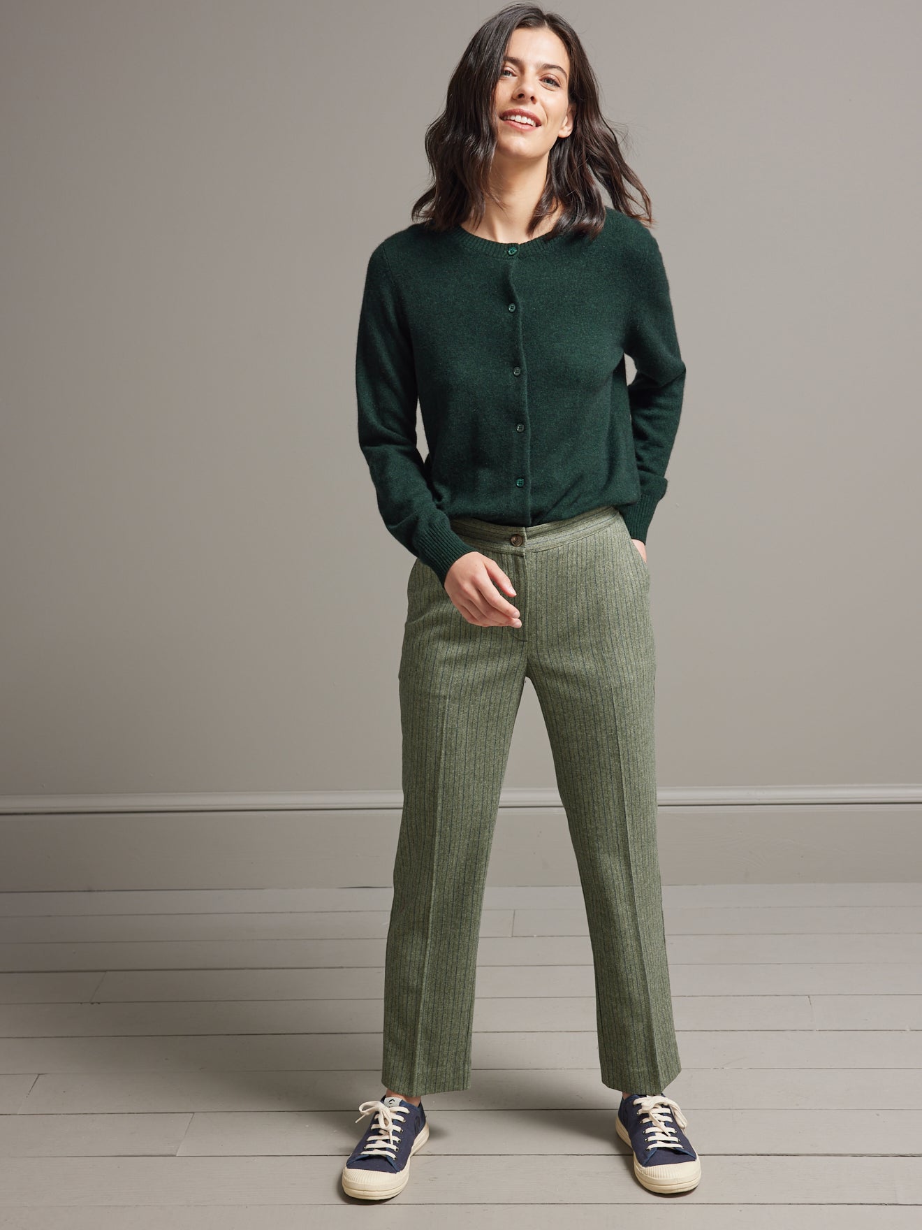 Cardigan boutonné femme - Collection Cachemire