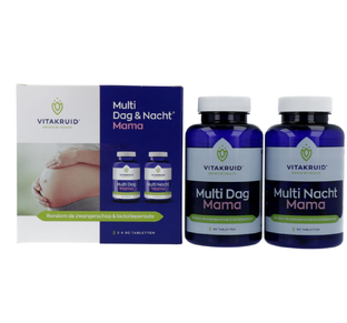 Vitakruid Multi Dag & Nacht Mama Tabletten 2x90st 180TB