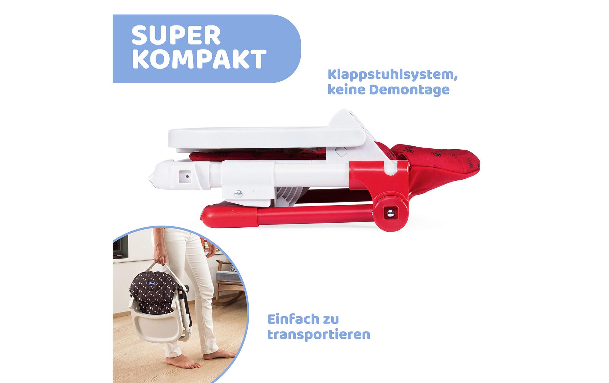 Sitzerhöhung Chairy LadybugHochstuhl höhenverstellbar für optimale Nutzung