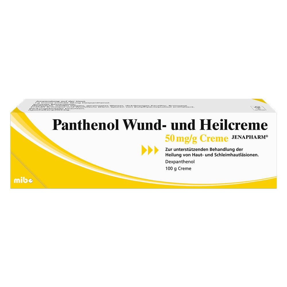 Panthenol Wund- und Heilcreme JENAPHARM®