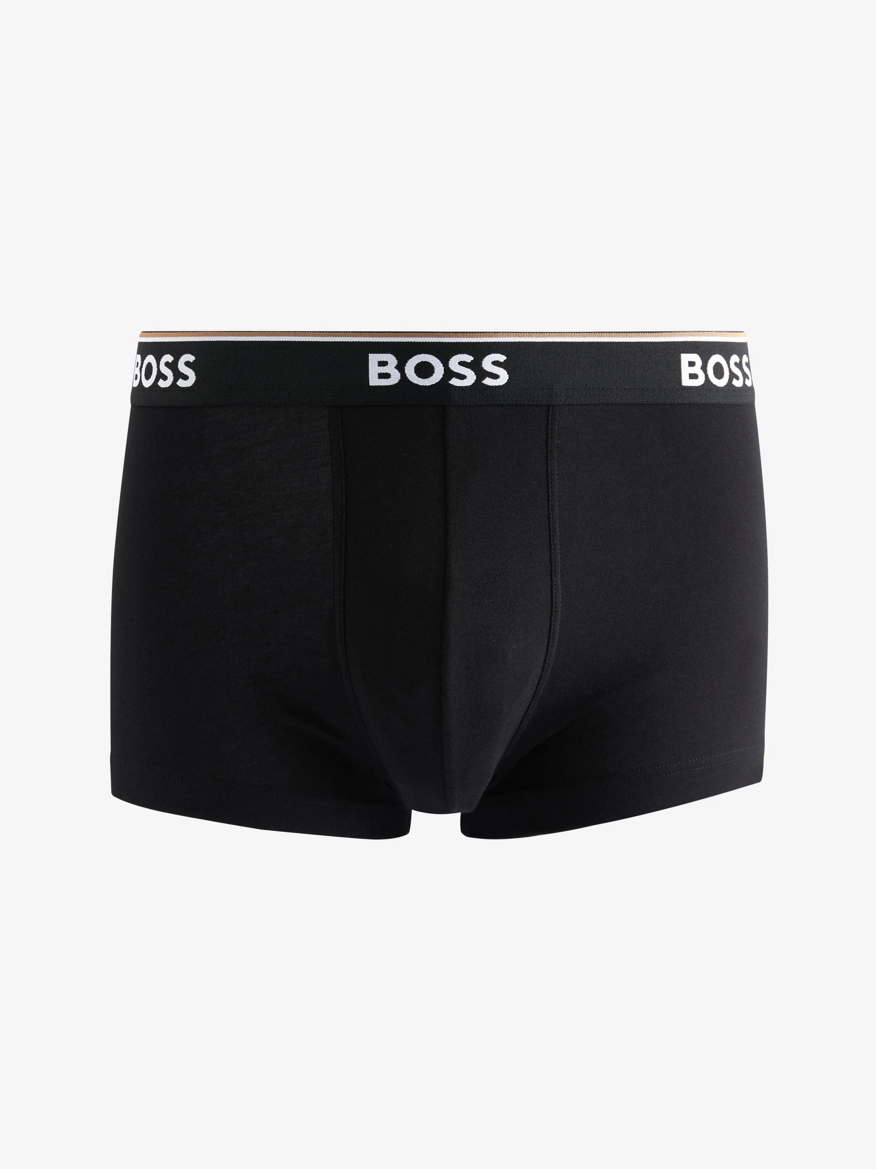 Zwart - BOSS Power stretchy Katoen 3 Pack Boxer