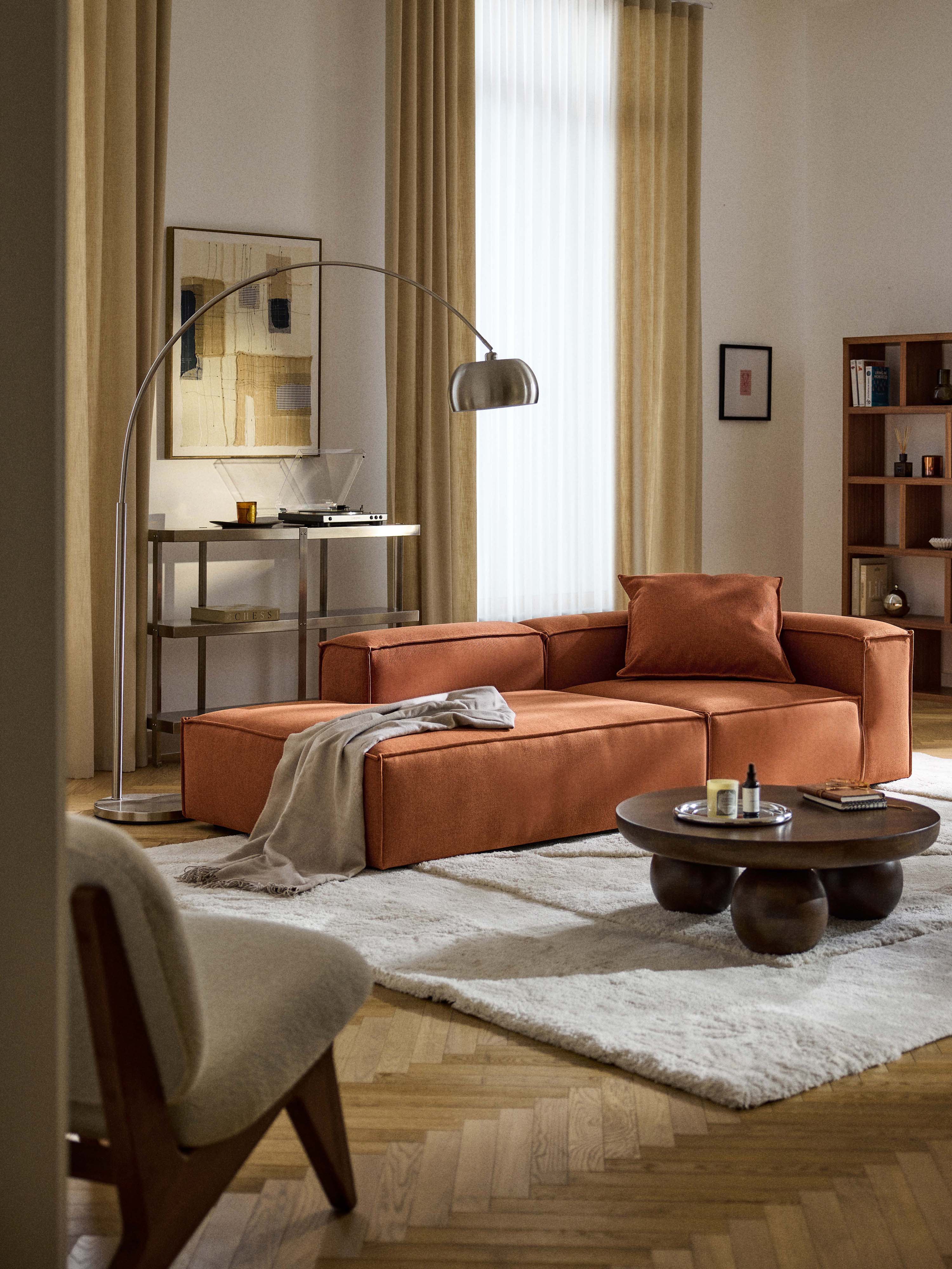 Modulaire chaise longue Lennon