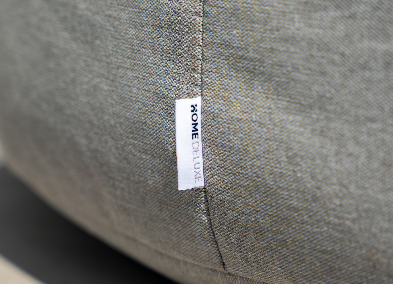 Home Deluxe CLOUD - XXL Outdoor Sitzsack mit Hocker Hellgrau