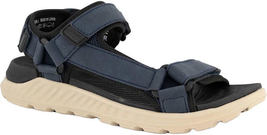 Easy Street imitatieleren sandalen donkerblauw