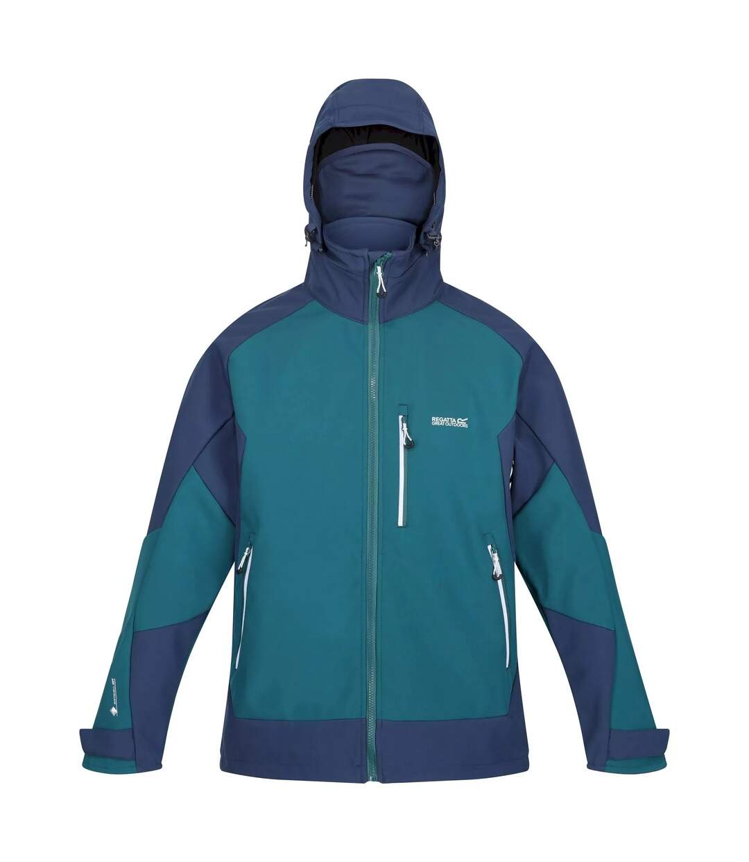 Regatta - Veste softshell HEWITTS - Homme (Sarcelle / Bleu amiral) - UTRG8144