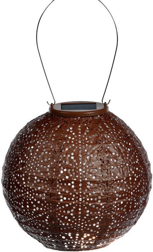 Lumiz solar lampion koper D 20 H 18 cm
