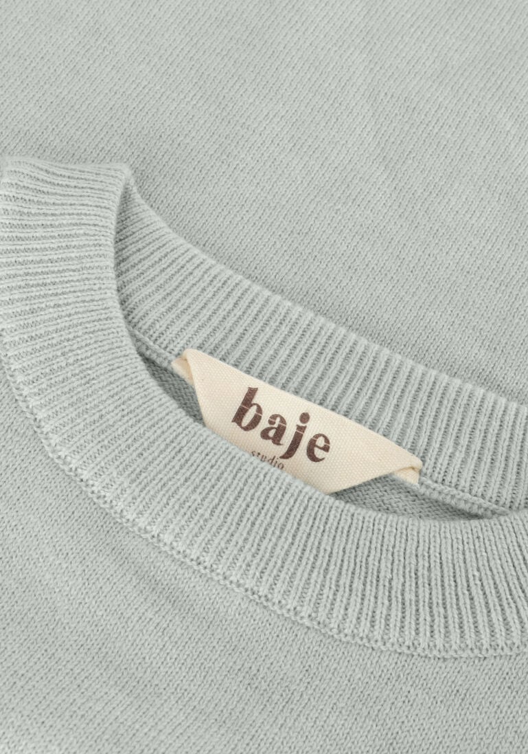 BAJE STUDIO blauwe baje studio t-shirt mack