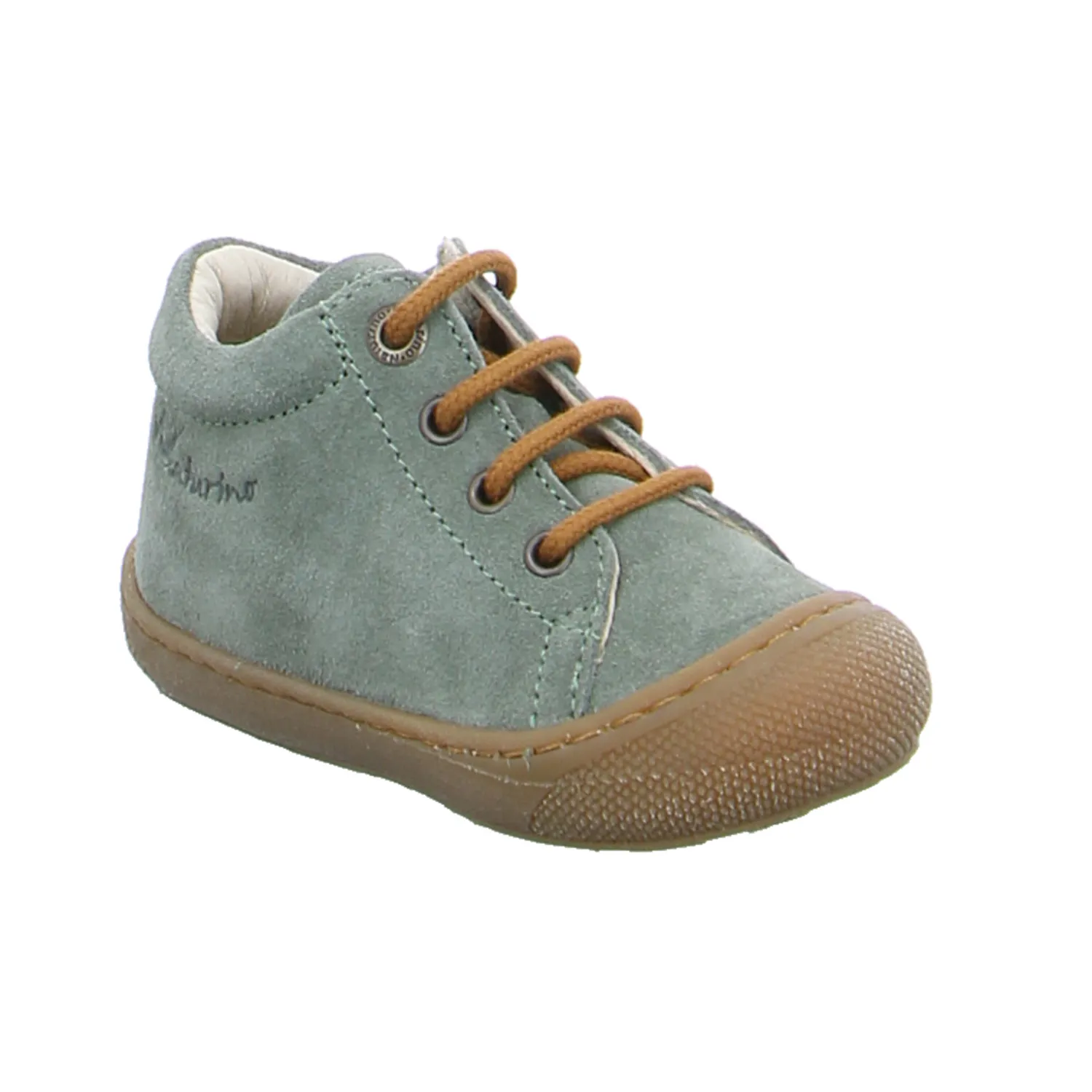 NATURINO Lauflernschuh Grünblau Leder  unisex Bottine