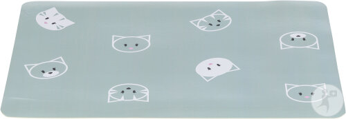 Trixie Set De Table Chat Mimi 44x28cm Sauge 1 Pièce