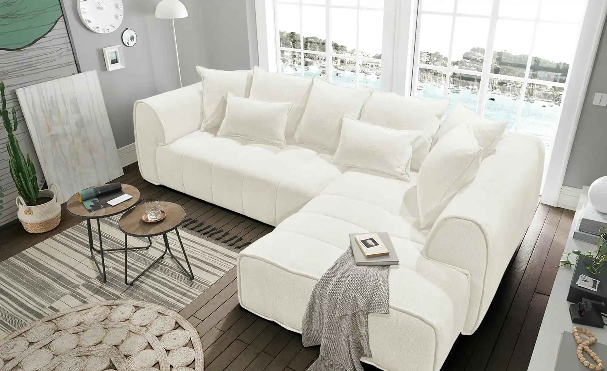 uno Ecksofa beidseitig montierbar London