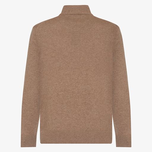 Signal Sirobert Half Zip Striktrøje, Brown Sugar Melange, S