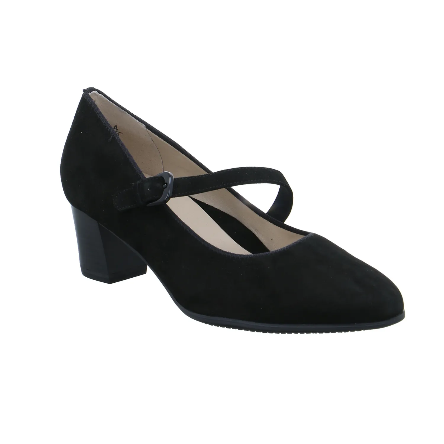 CAPRICE Pumps Schwarz Leder