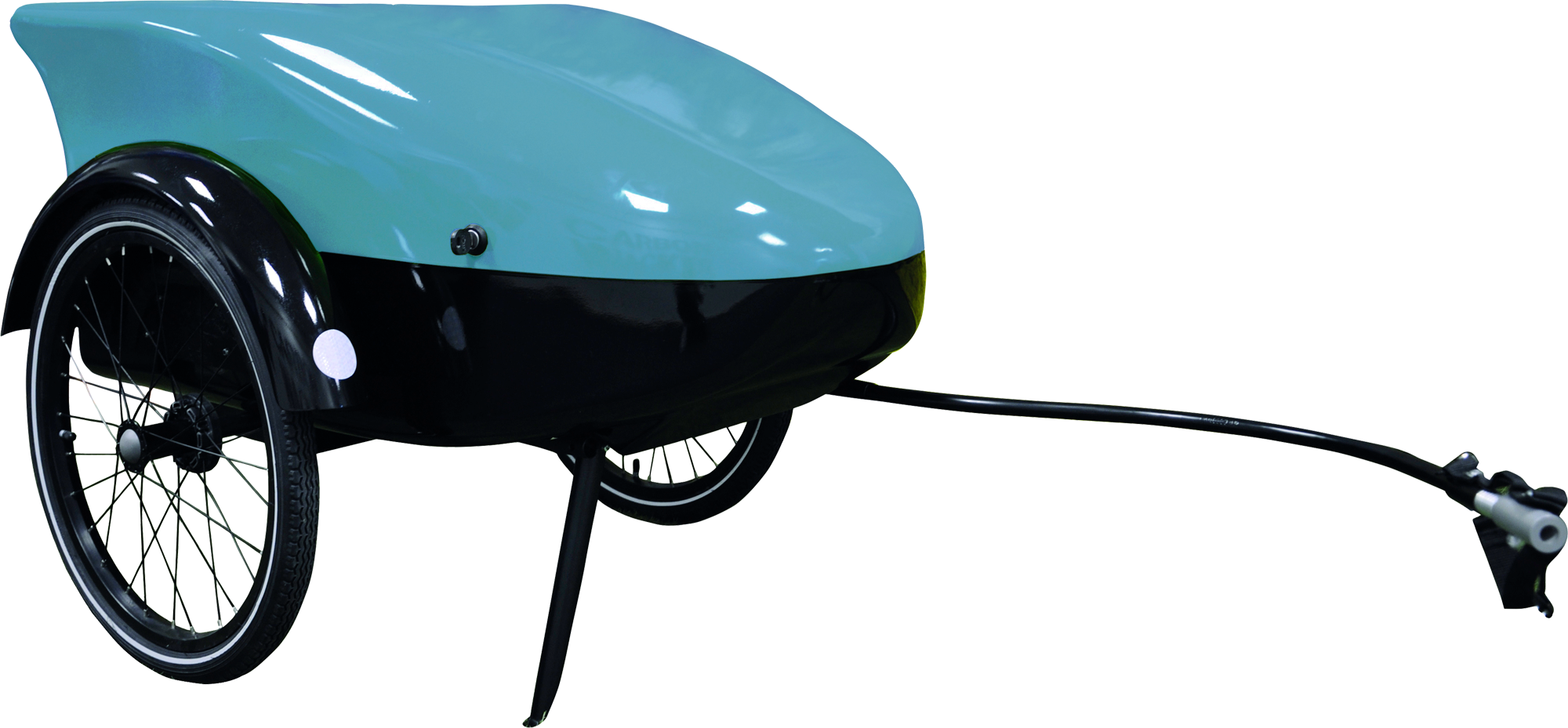trailmova TF1 Fahrradanhänger RAL 5024 pastellblau