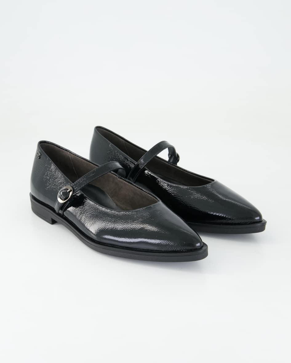 Paul Green 1127 Ballerinas in Schwarz