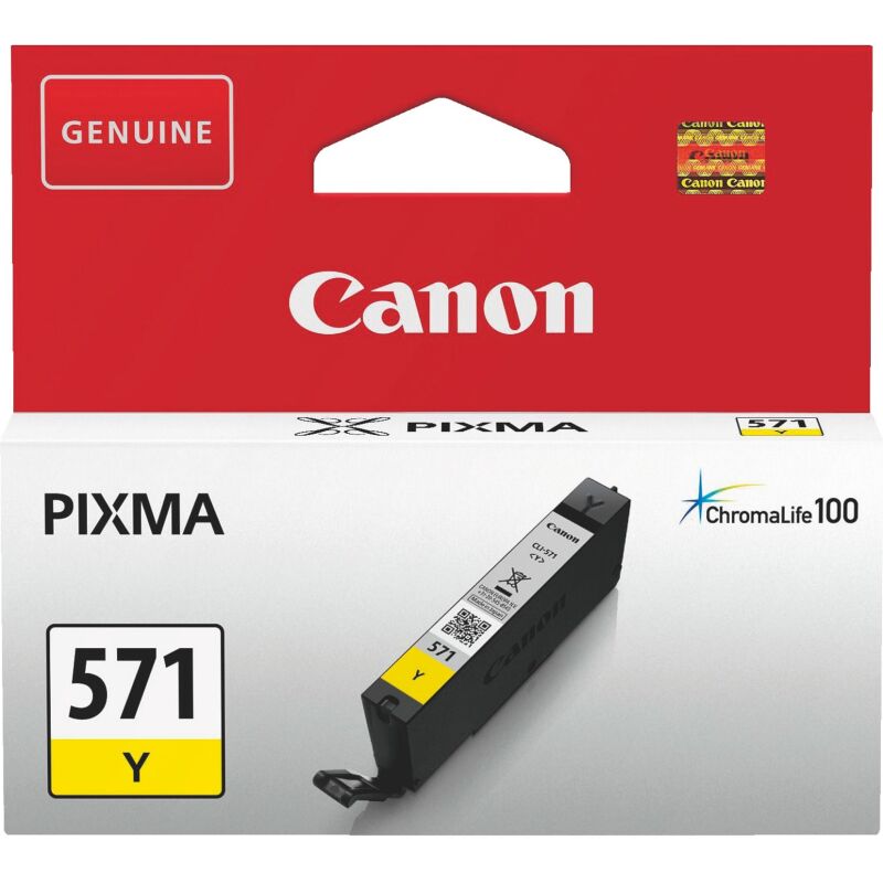 Canon CLI-571 cartouches couleurs séparées pour imprimante jet d'encre