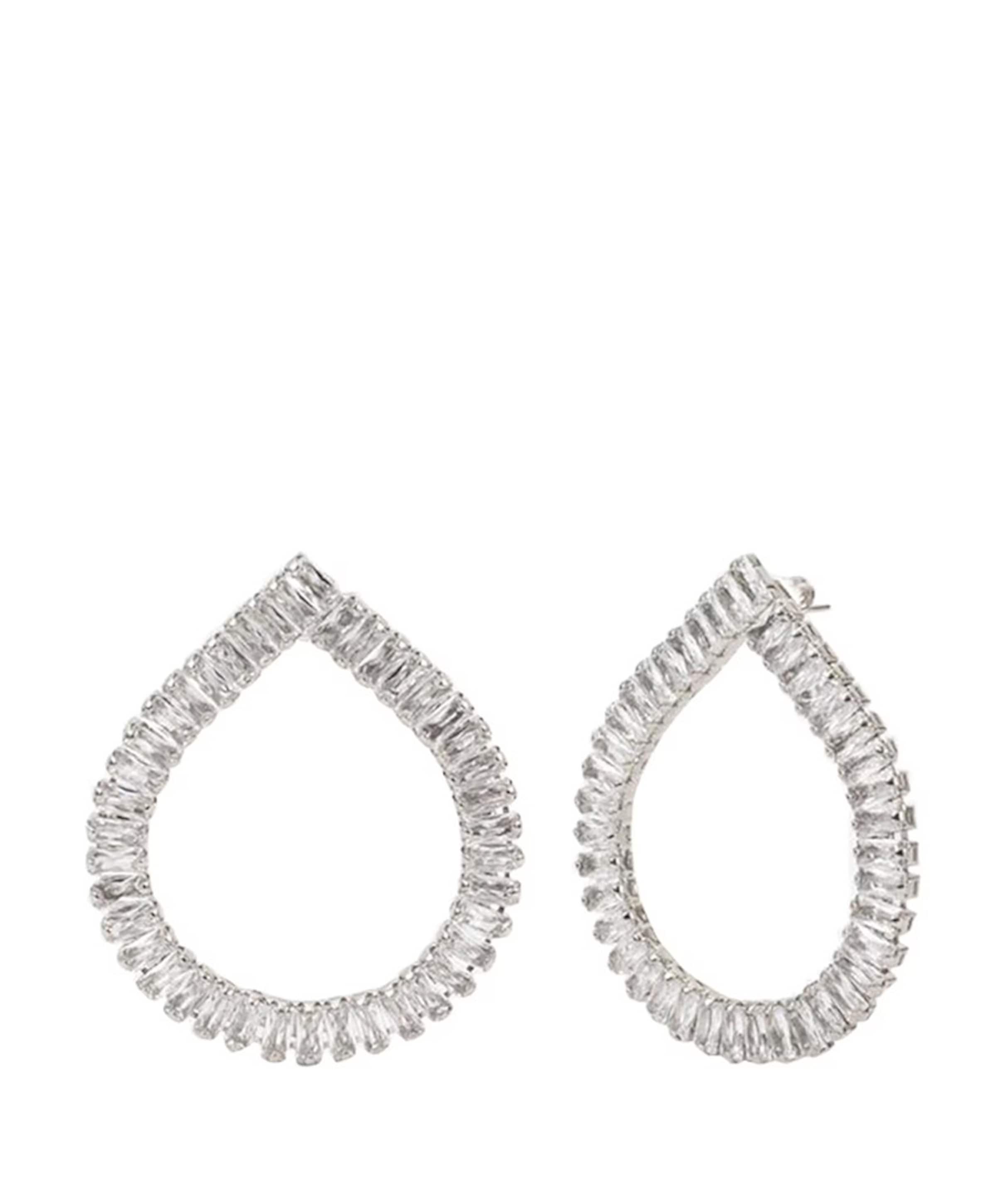 Abrazi Dames oorbellen zilver