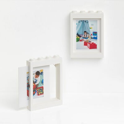 LEGO Bilderamme, White