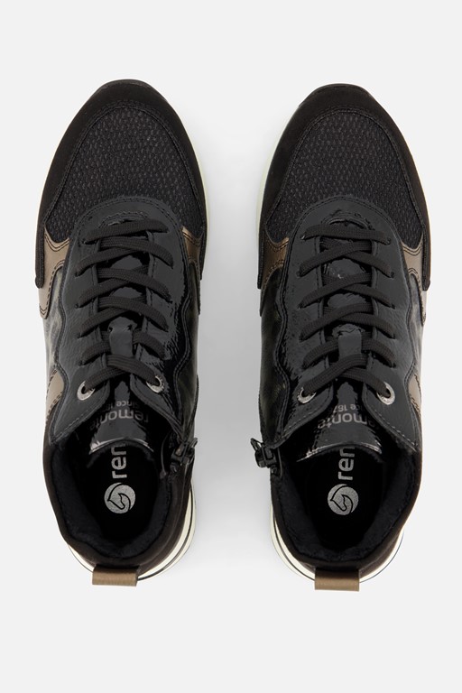 Remonte Sneakers zwart Synthetisch