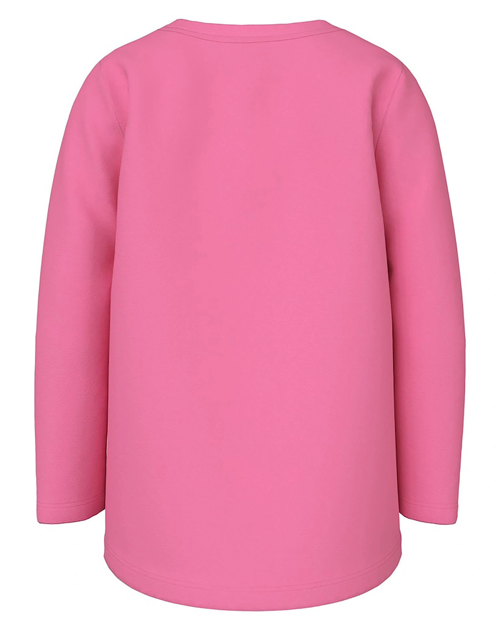 Langarmshirt NMFVIX CUTE in pink cosmos