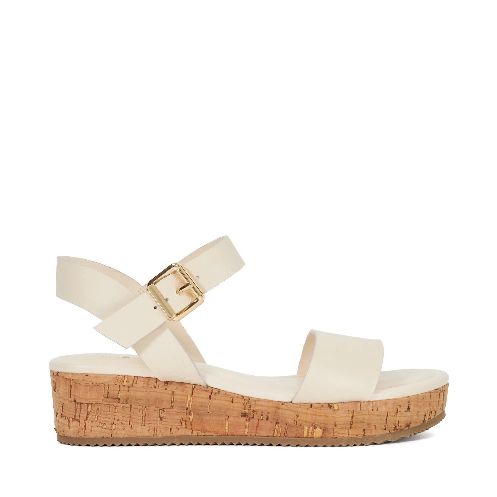 Dune London Lazered Leather Sandals