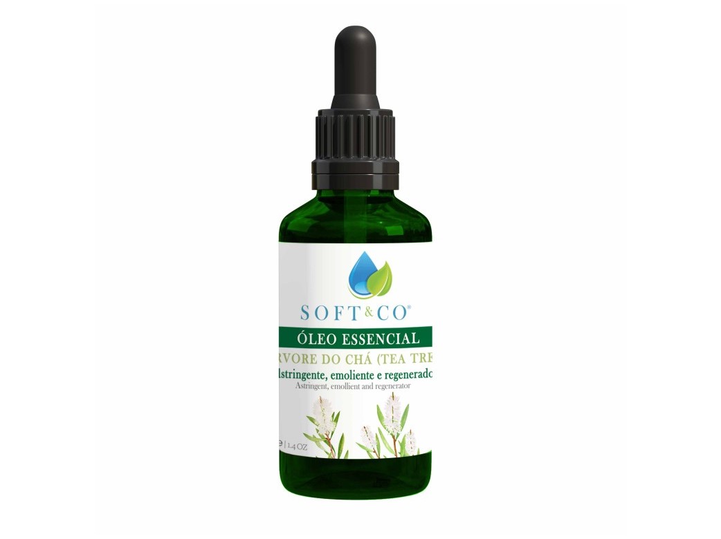 ÓLEO ESSENCIAL DE MELALEUCA ( ÁRVORE DE CHÁ ) SOFT&CO 40ML