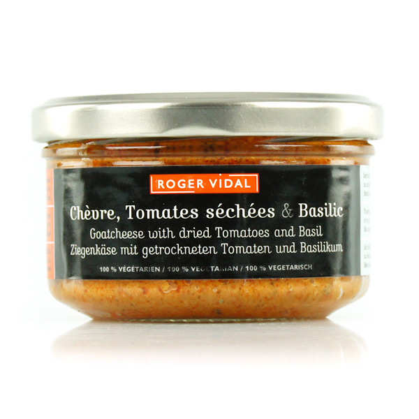Toastine - Chèvre, tomates séchées et basilic