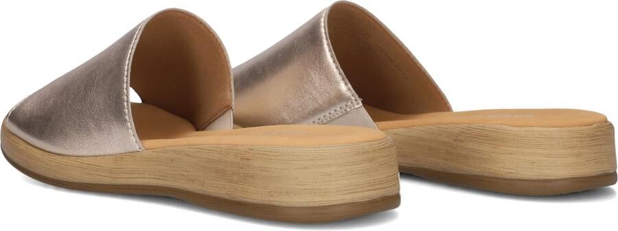 Gabor 730 Slippers Dames Goudkleurig
