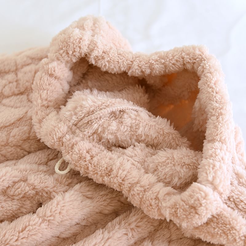 Dogini - Effen fleece pyjamabroek