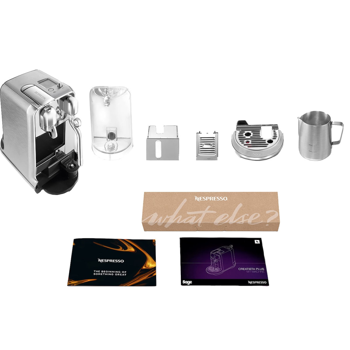 Nespresso by Sage Creatista Plus kapselmaskin SNE800BSS4END1