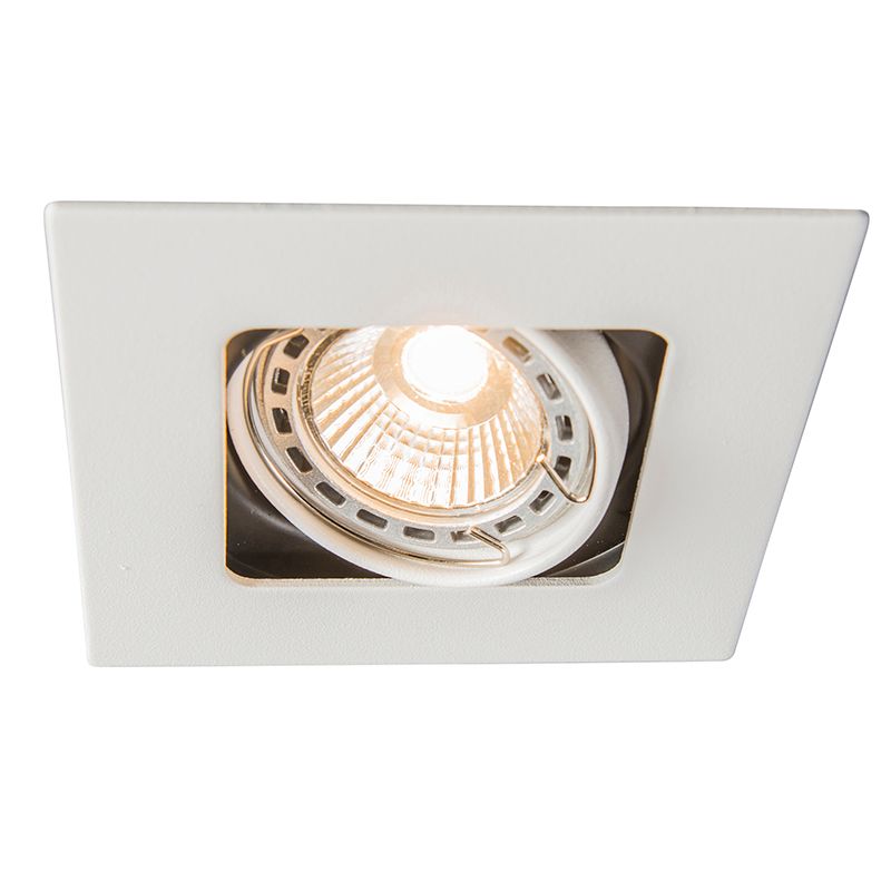 Smart inbouwspot wit incl. WiFi GU10 kantelbaar - Artemis