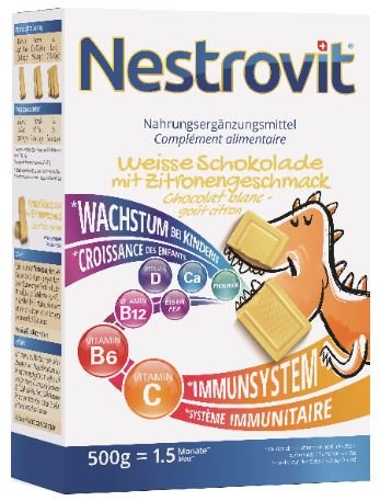 NESTROVIT Weisse Schokolade 500 g