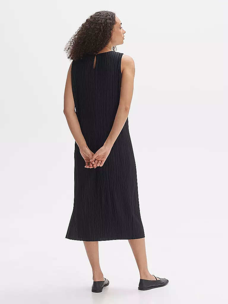OPUS Midikleid WORNA schwarz