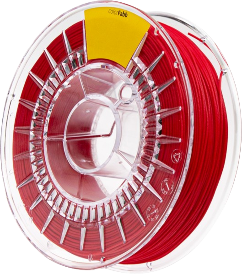 colorFabb  TPU 95A Red, 1,75 mm / 700 g    Semiflexibles TPU Filament mit 95A Shore Härte