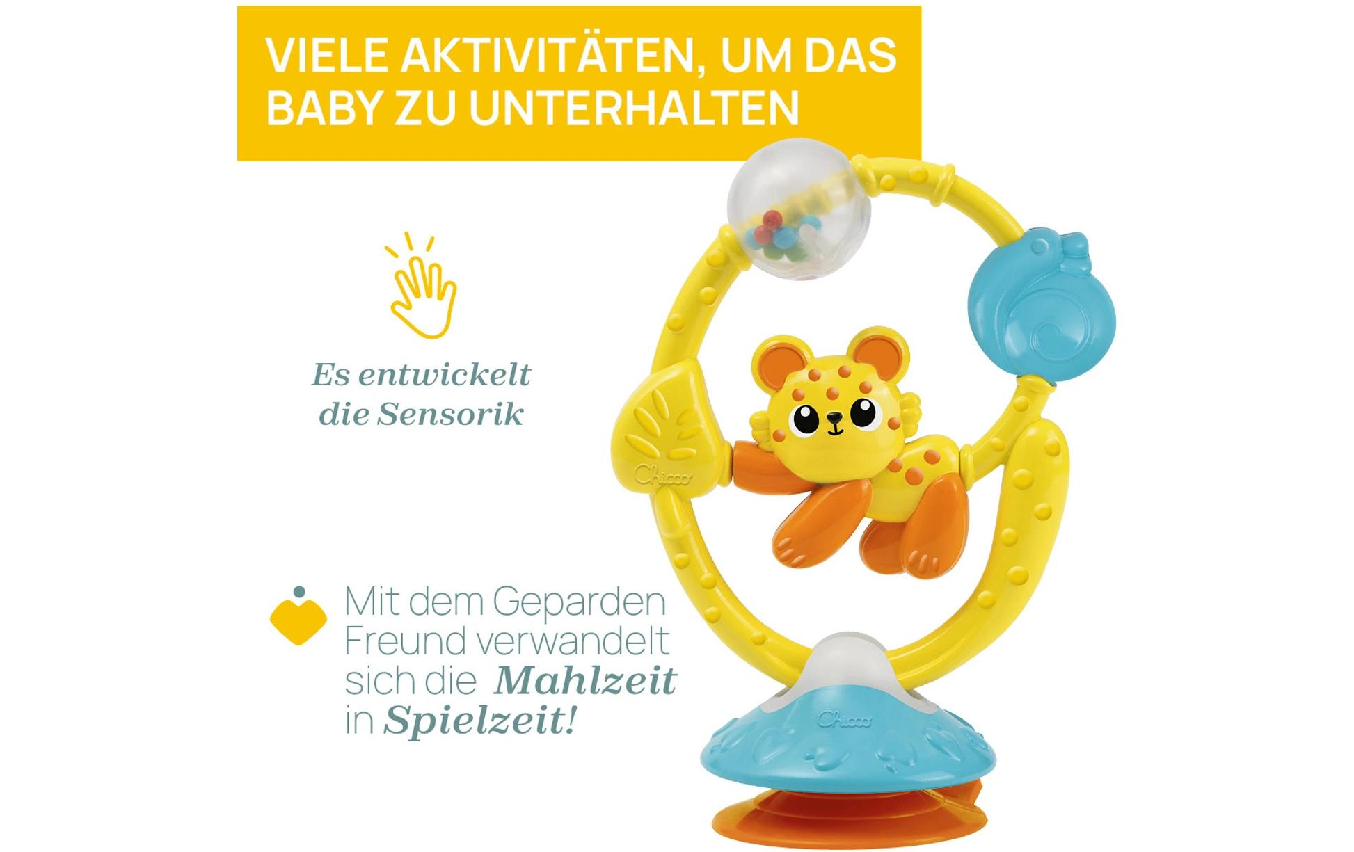 Hochstuhlspielzeug Dschungelfreund 2in1Vielseitiges Hochstuhlspielzeug