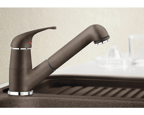 Blanco keukenkraan DARAS-S silgranit wit mat 517735
