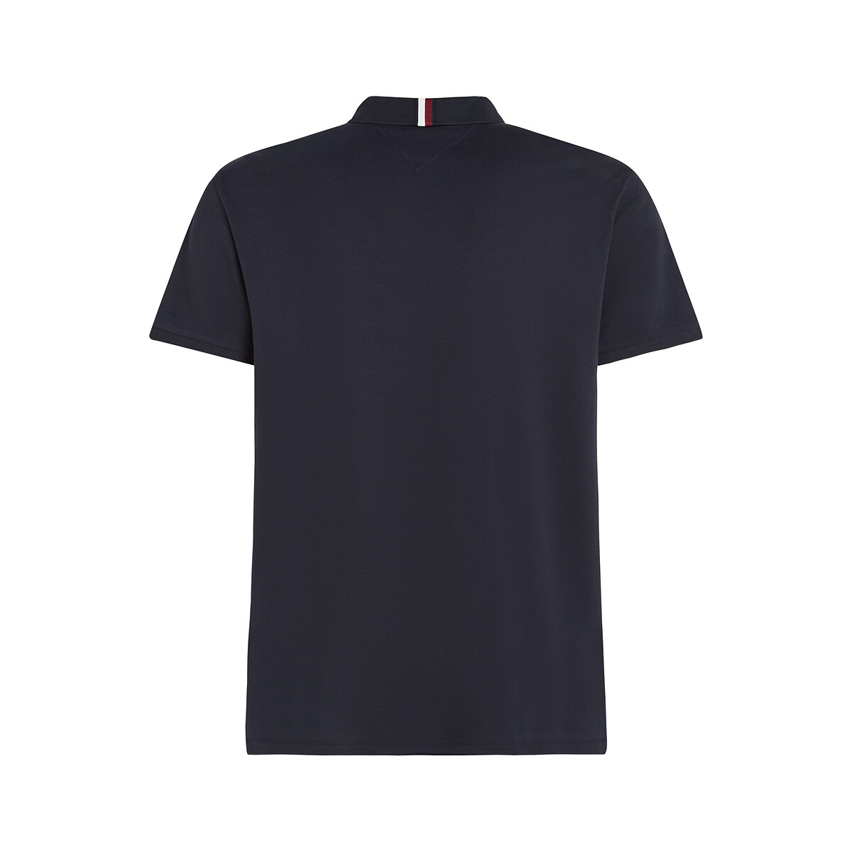 TOMMY HILFIGER<br>Camisa polo reta com logotipo bordado