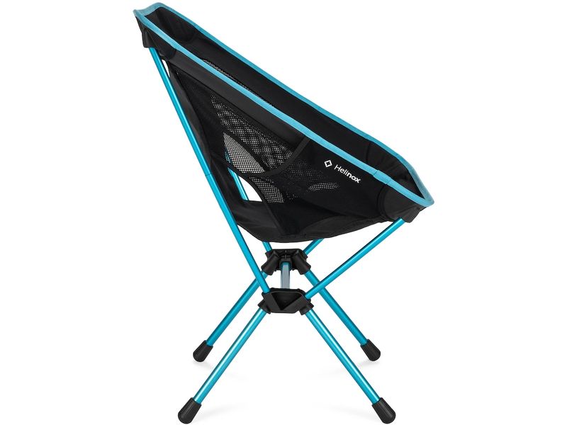 HELINOX Chair One (re) Schwarz/Türkis Stuhl mit Aluminiumlegierung