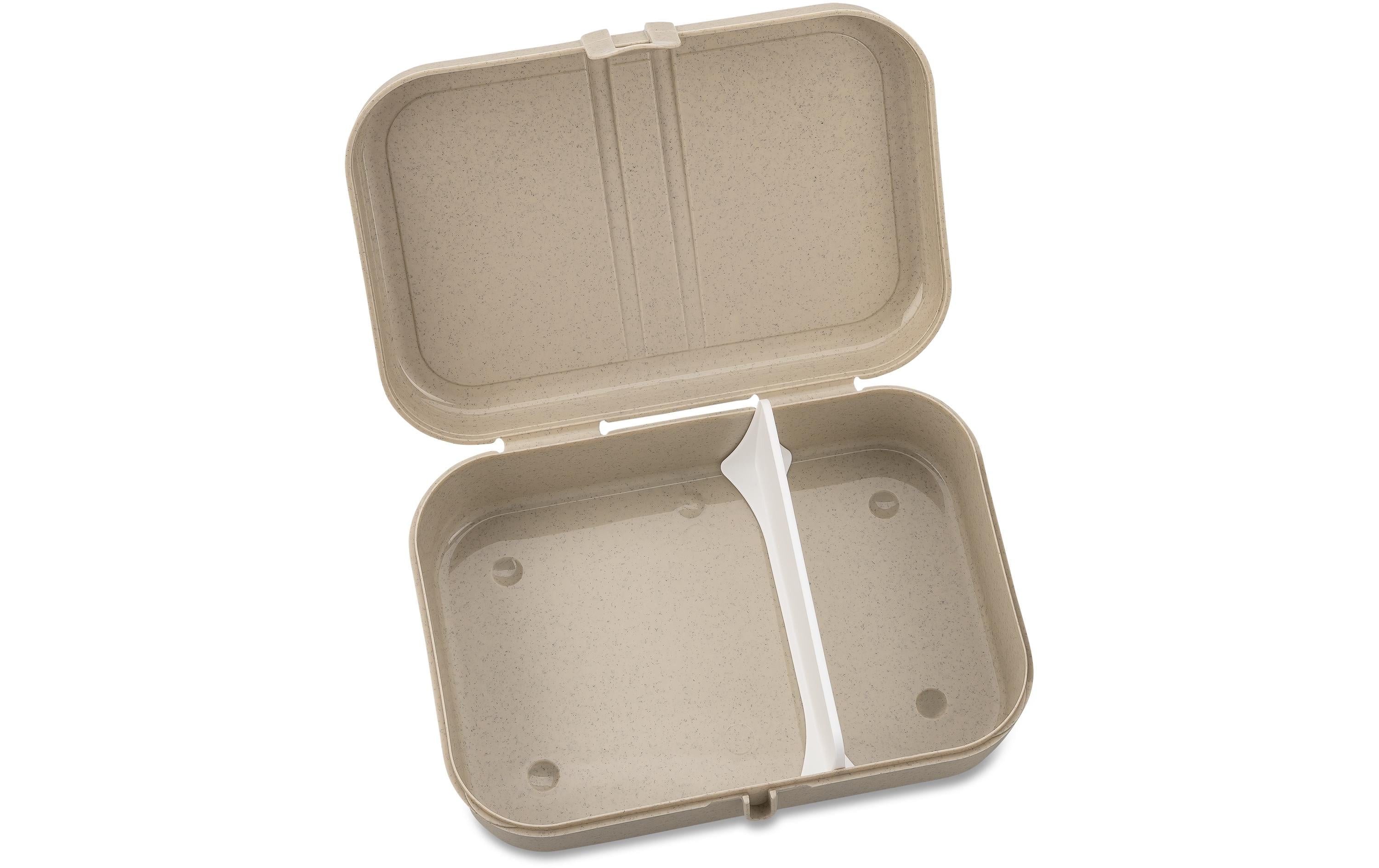 Lunchbox Pascal L Sand/GelbLunchbox mit Trennsteg