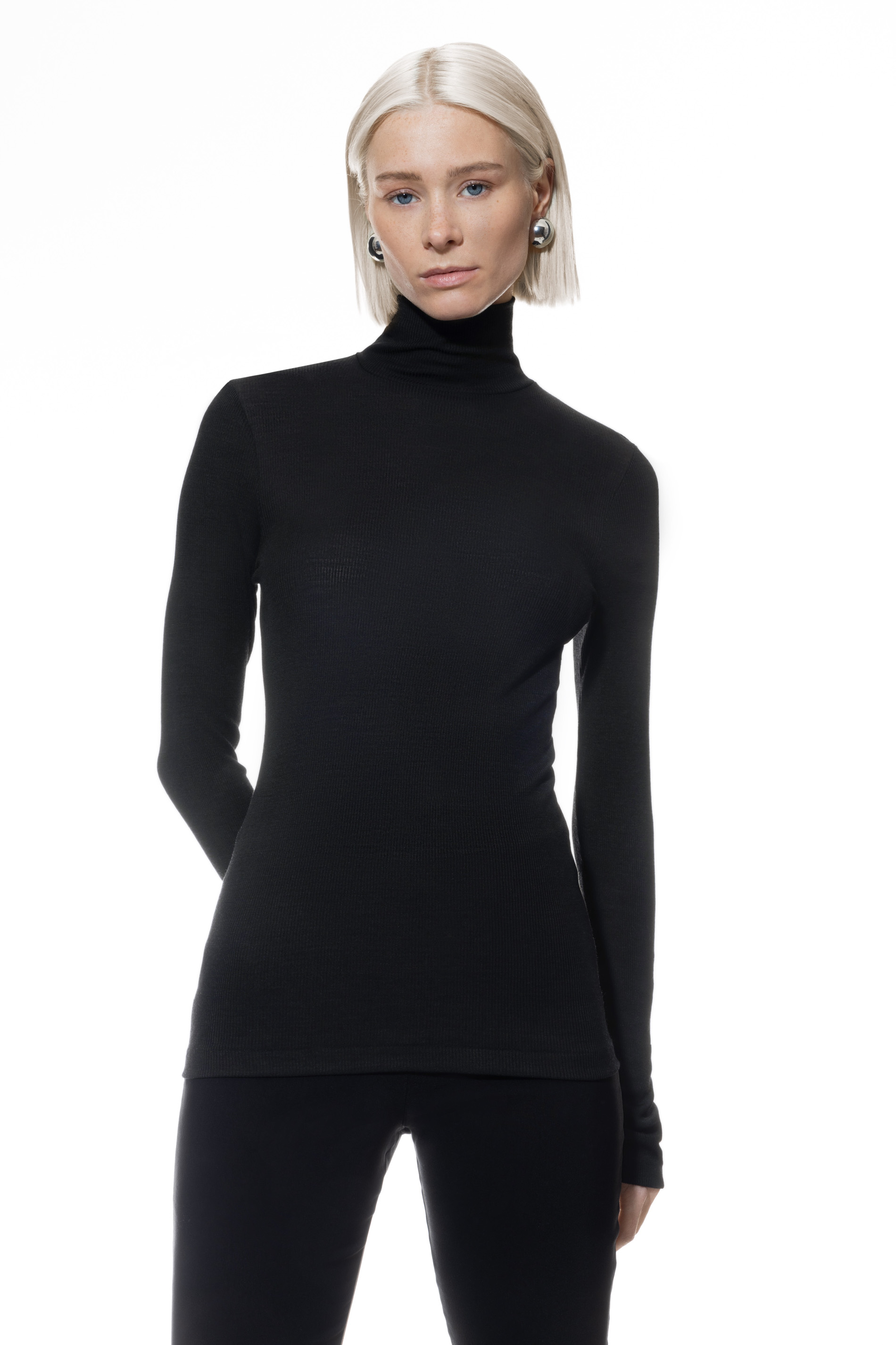 T-Shirt langarm<br>Serie Wool Love