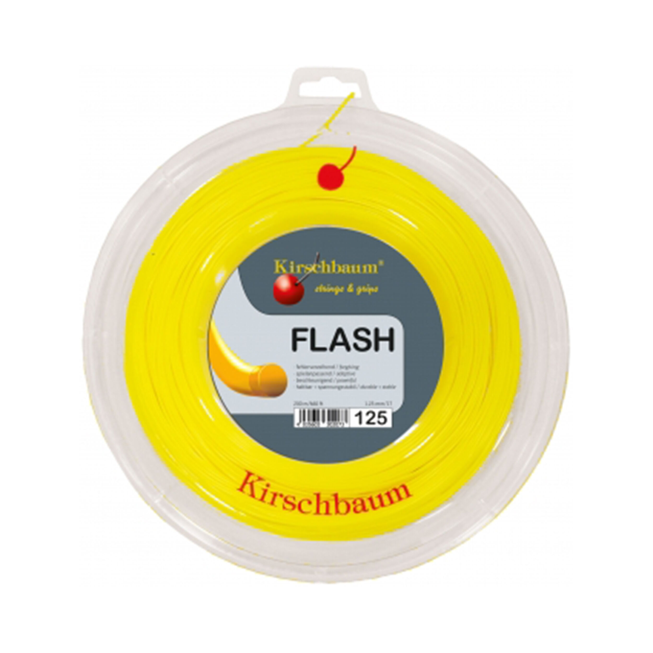 Kirschbaum Flash Bobine Cordage 200m - Jaune