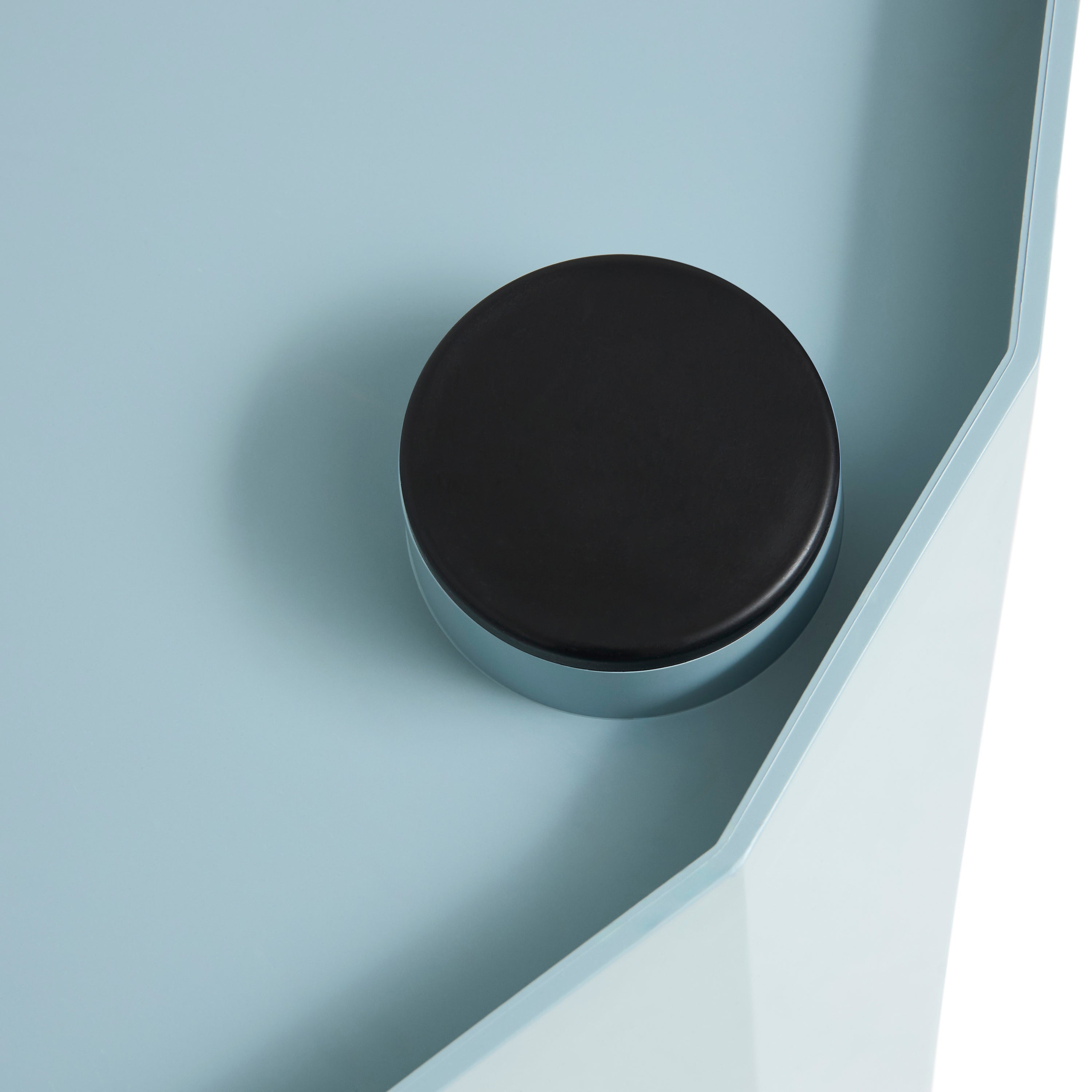 HAY Facet Bijzettafel met Opbergvak - High - Eggshell