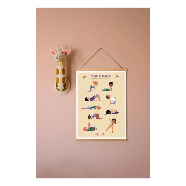 Ma petite vie Affiche pédagogique Yoga
