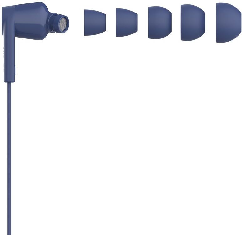 Belkin - SoundForm - Bedrade In-ear Koptelefoon - Blauw - USB Type-C