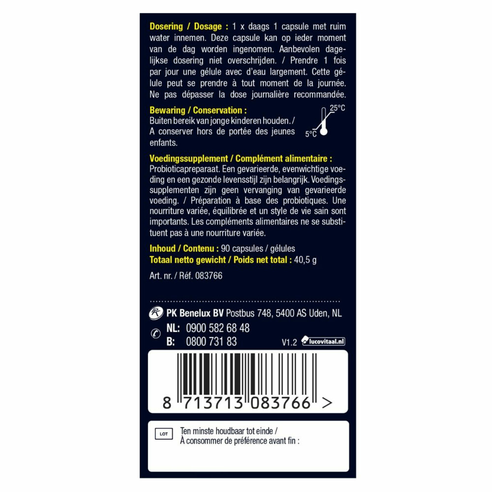 Lucovitaal Pre & Probiotica 90 capsules