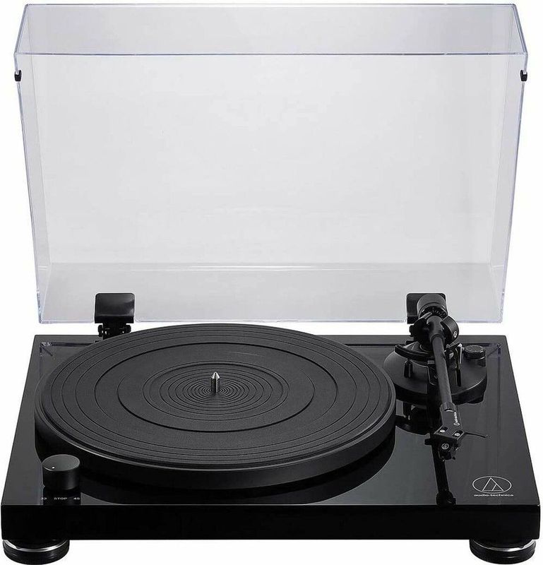 Audio-Technica - AT-LPW50PB - Draaitafel - Hoogglans Zwart - MDF