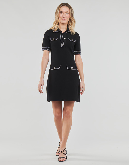 MICHAEL Michael Kors - ECO POP STCH BUTTON DRS Negro