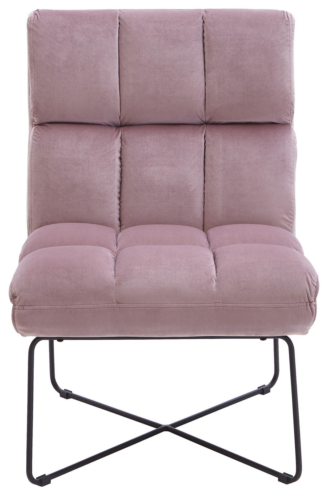 Sessel MATCH Stoffbezug rosa