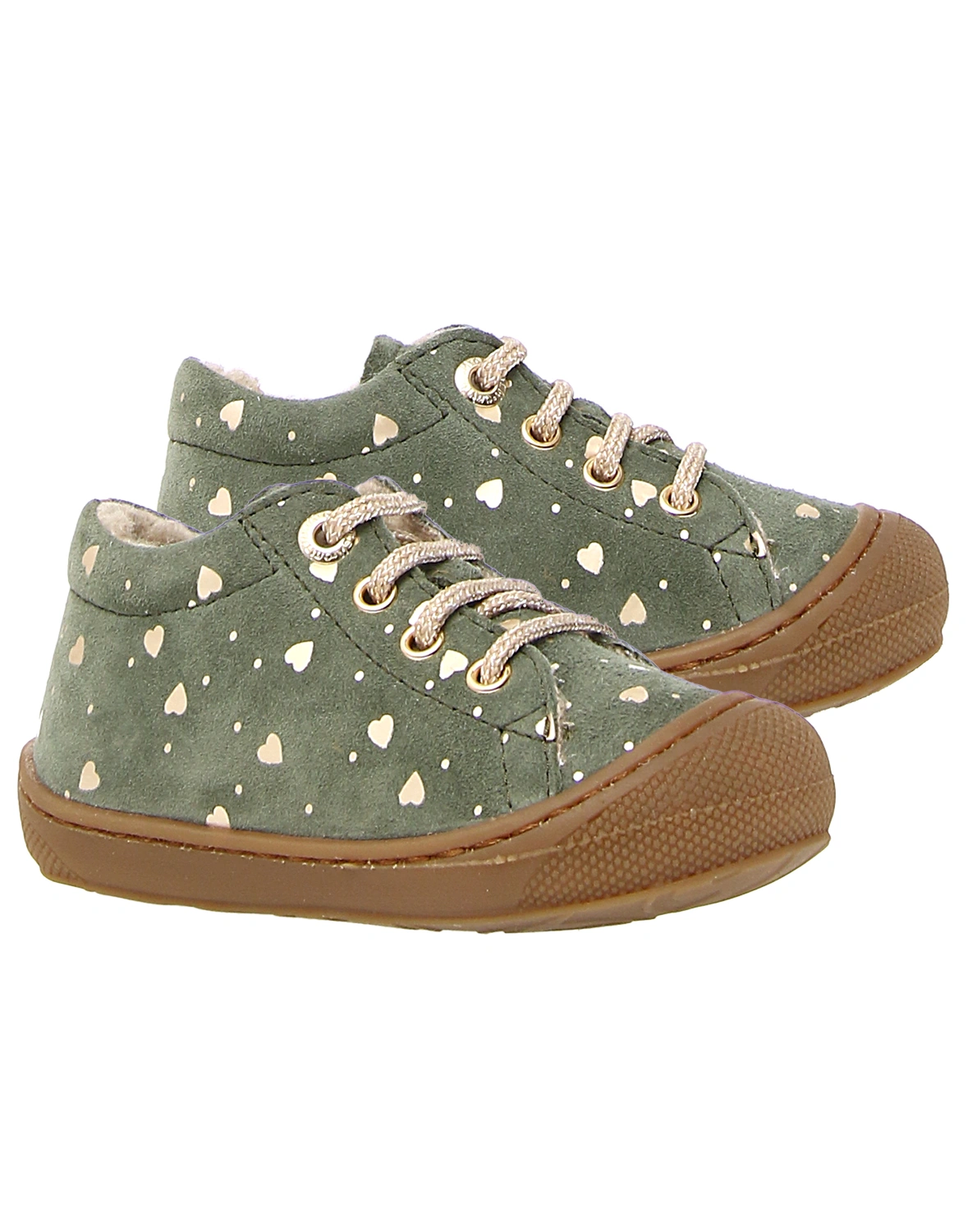 Schnür-Lauflernschuhe COCOON LOVE gefüttert in mint